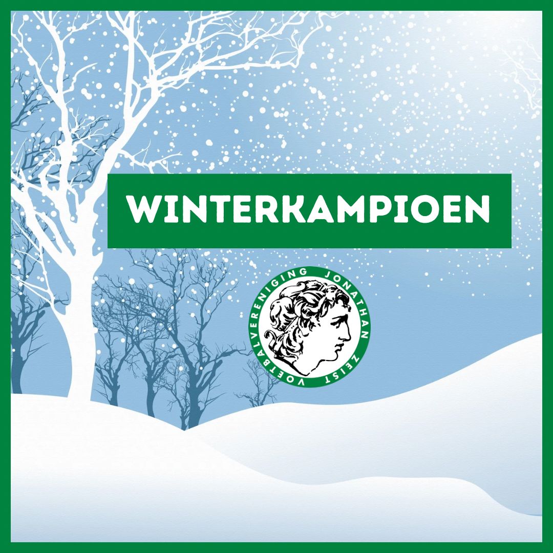 Jonathan 35 3 eerste winterkampioen van 2025/2026!