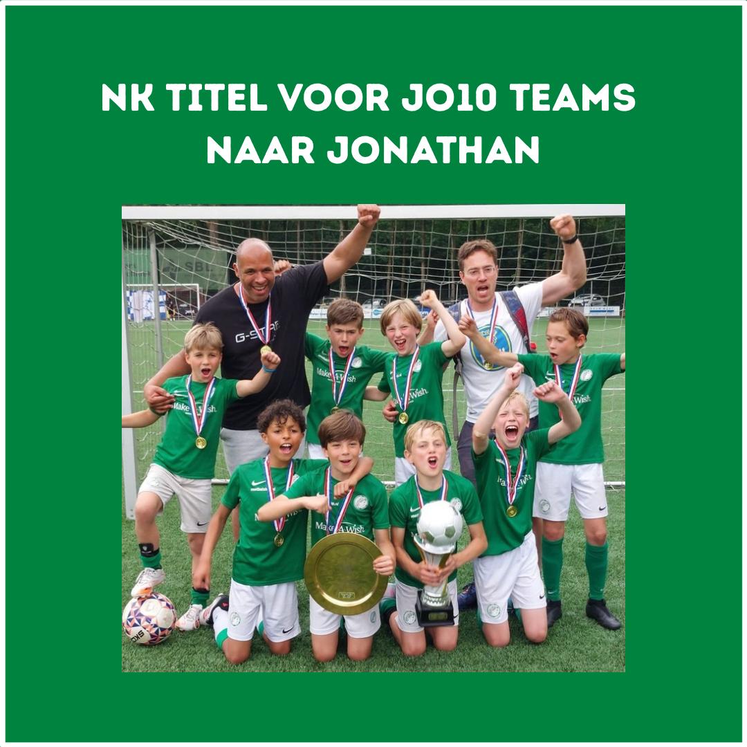 NK titel voor JO10 teams naar Jonathan