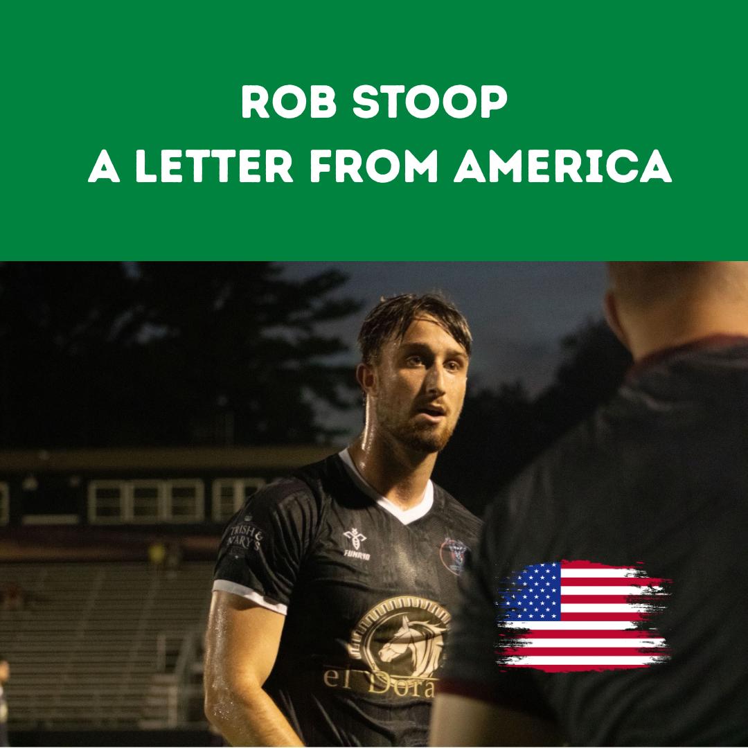 Rob Stoop: Een brief uit Amerika