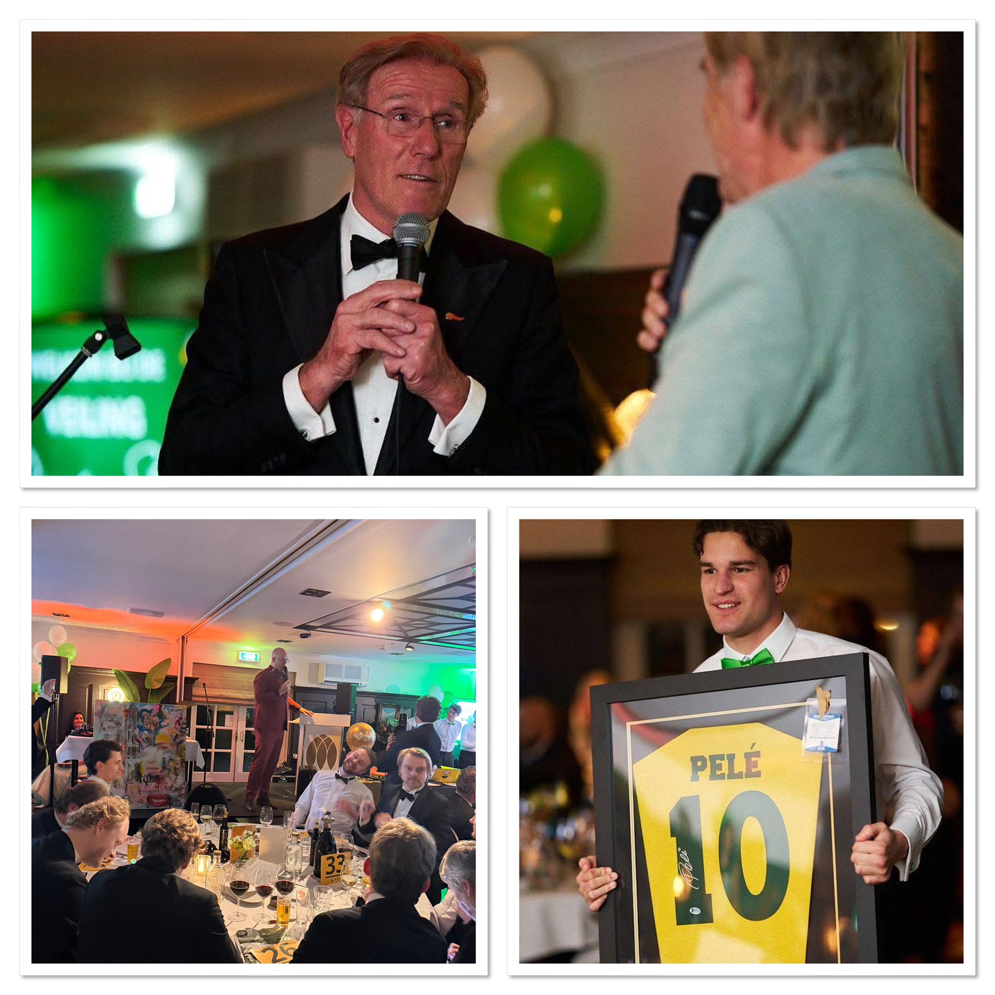 Groot succes voor de vv Jonathan Veiling Dinner Show!