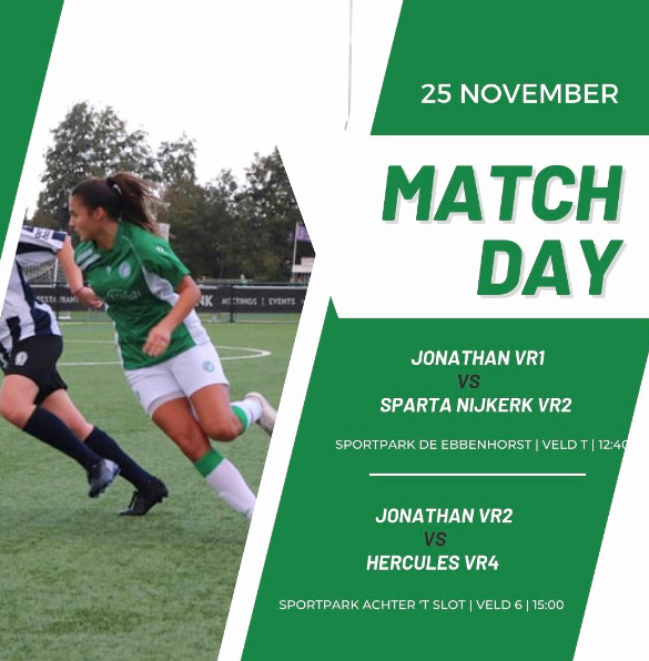 Jonathan Vr1 zet goede reeks voort met zege bij Sparta Nijkerk (0-3)