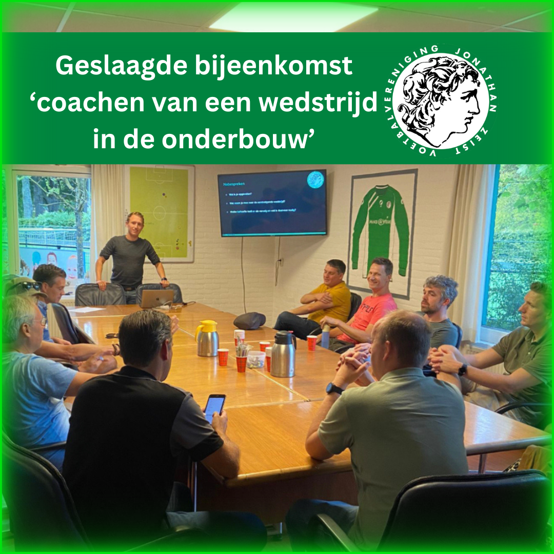 Geslaagde bijeenkomst ‘coachen van een wedstrijd in de onderbouw'