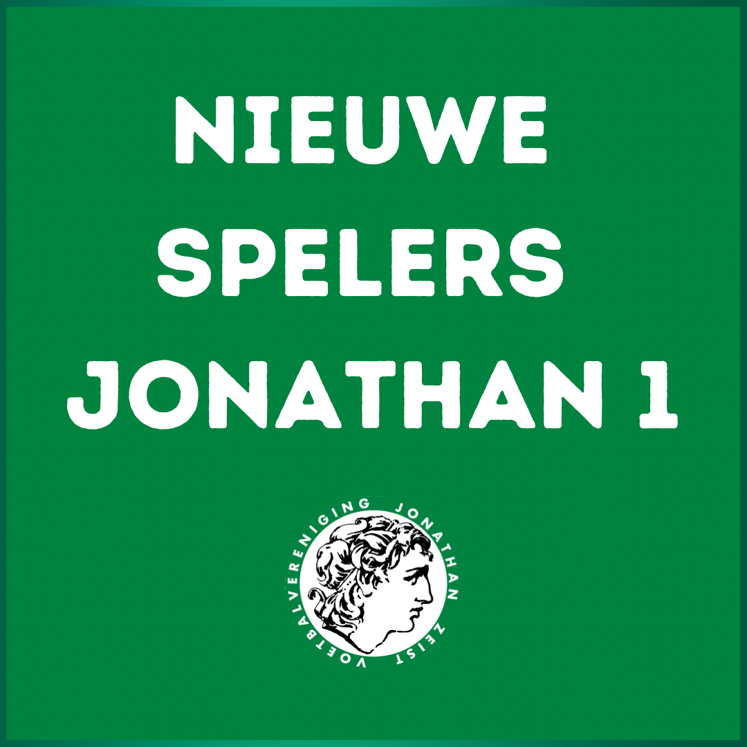 Nieuwe spelers Jonathan 1