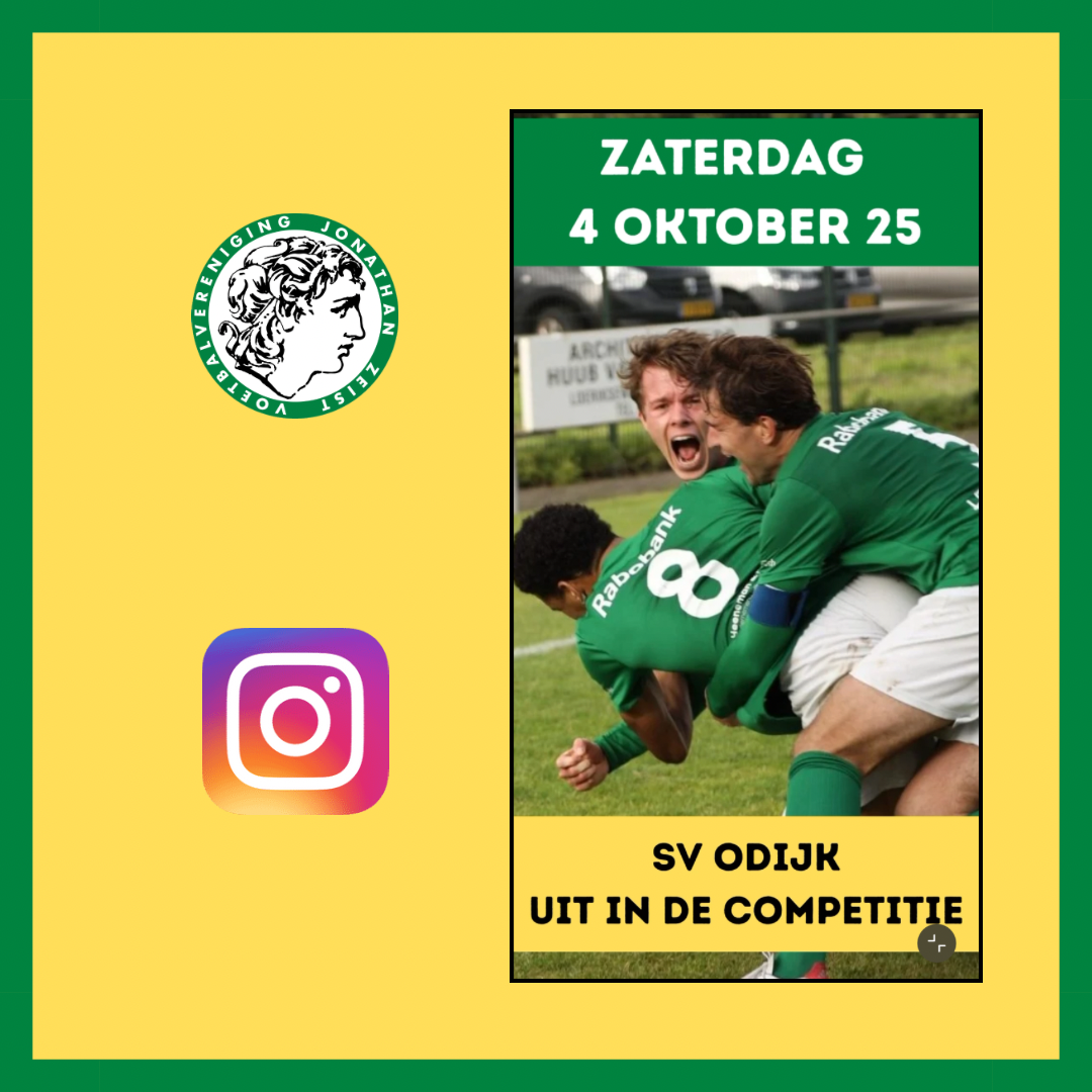 Instagram Reel - Jonathan 1 uit in Odijk